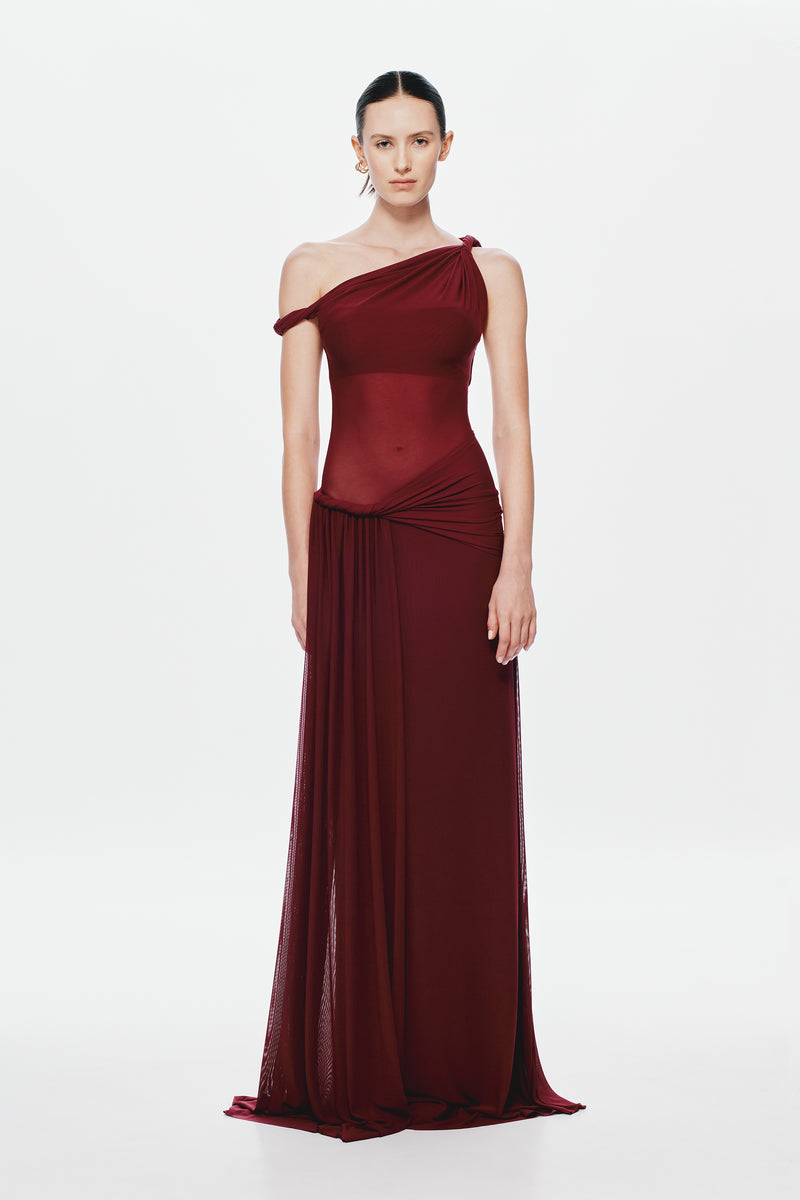 Sisal Mesh Dress - Port