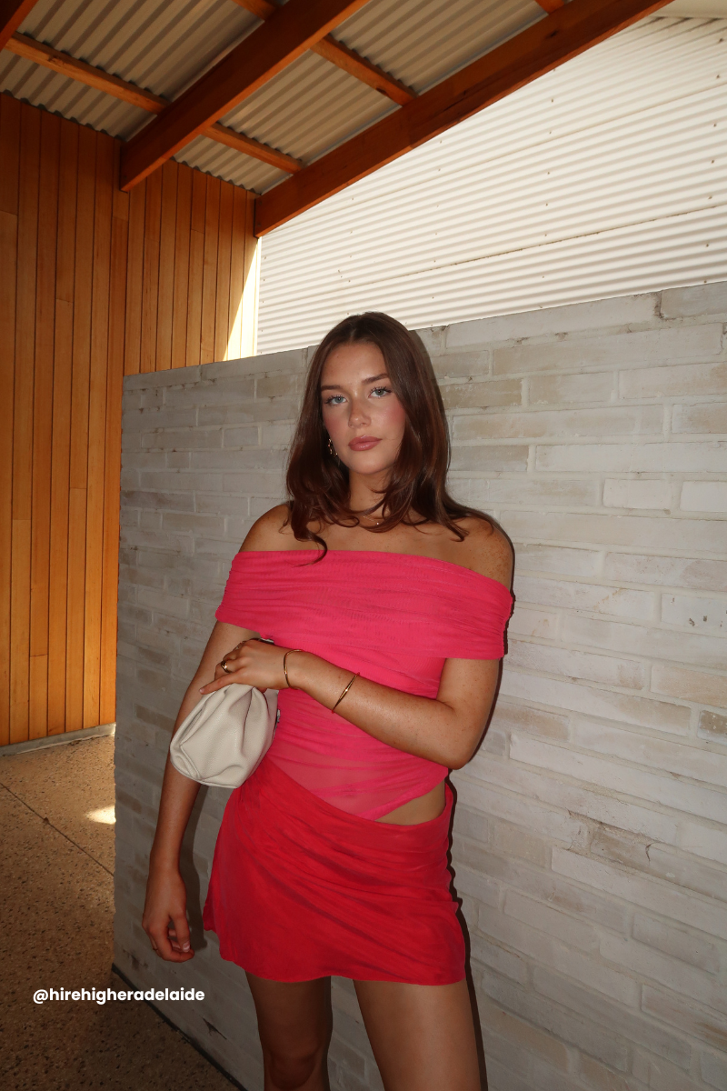 Nico Off-Shoulder Mini Dress