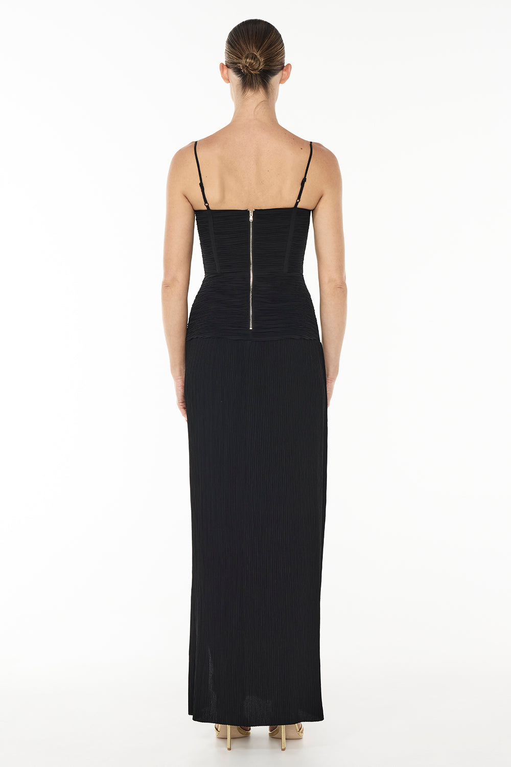 Double Time Pleat Dress