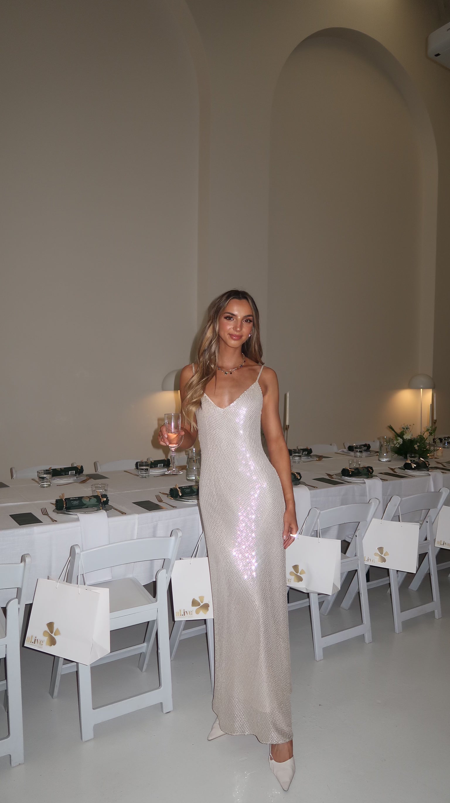 High Voltage Slip Dress