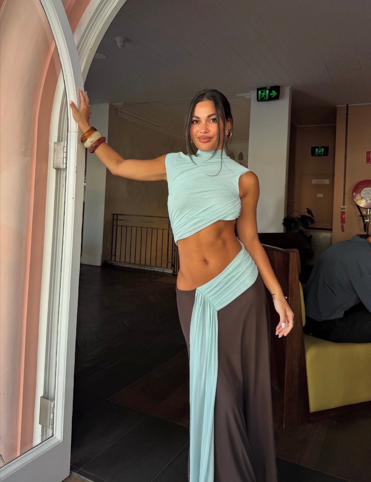 Conni Asym Midi Dress