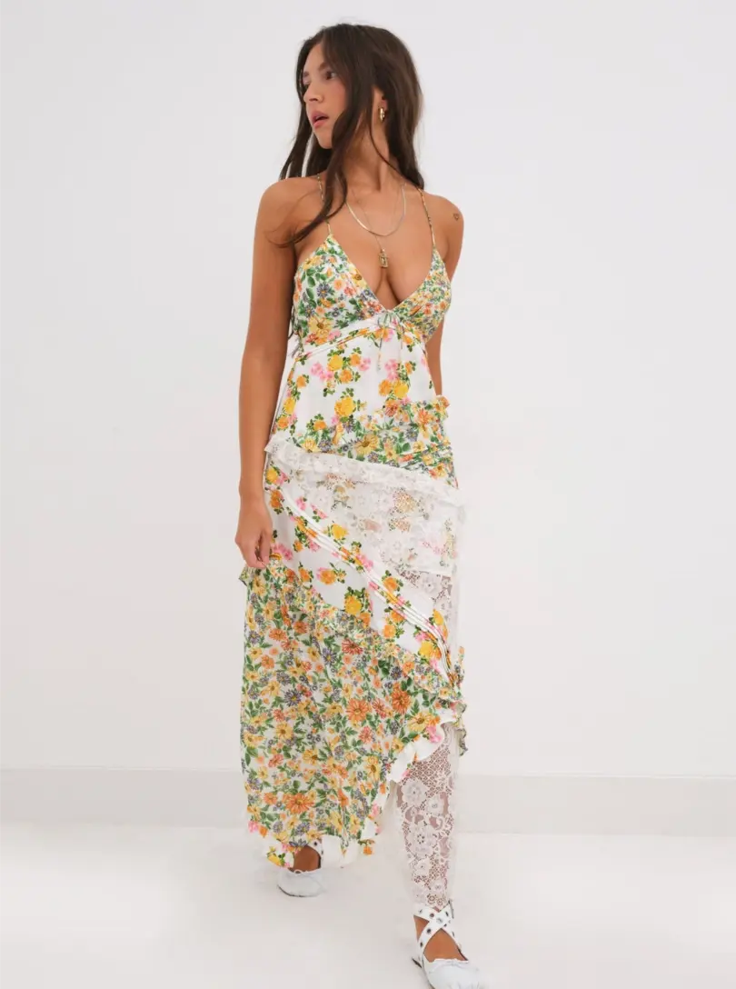 Rosalyn Maxi Dress - Marigold