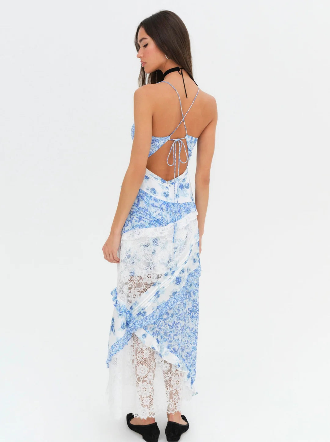 Rosalyn Maxi Dress - Blue