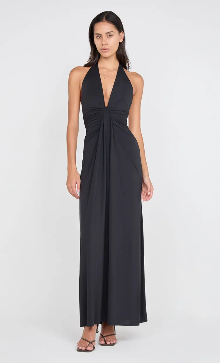 Tillie Drape Maxi Dress
