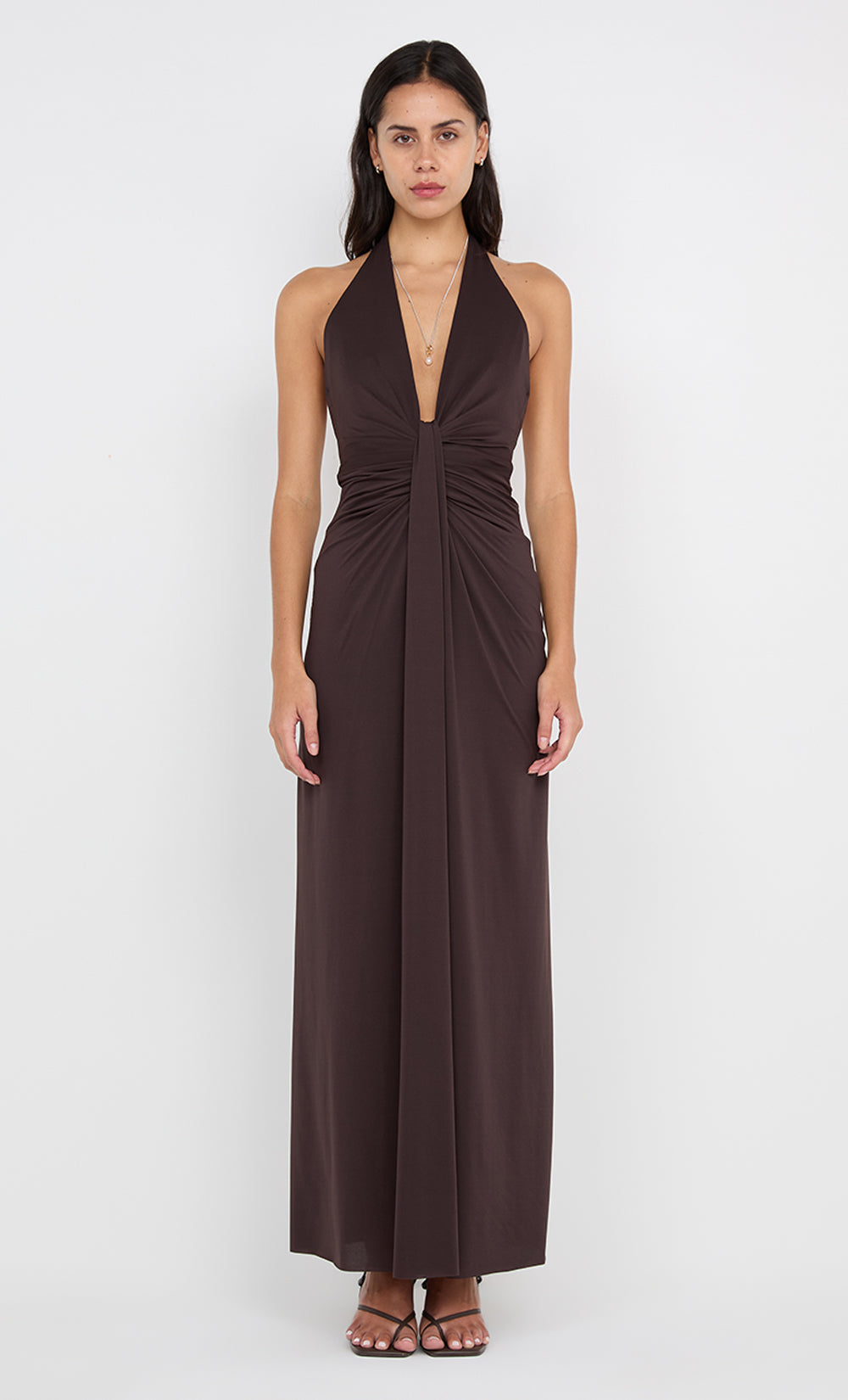 Tillie Drape Maxi Dress