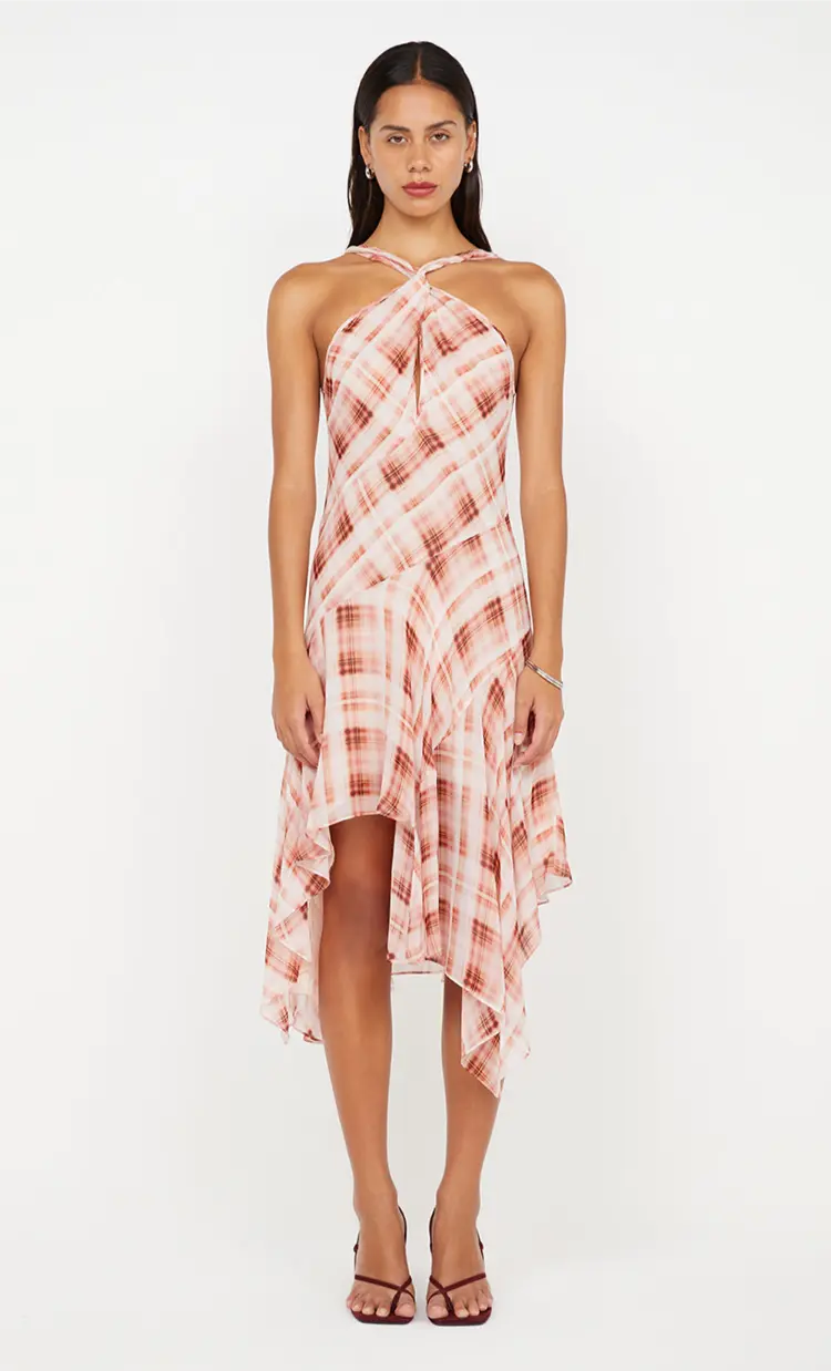 Lolita Midi Dress Pink