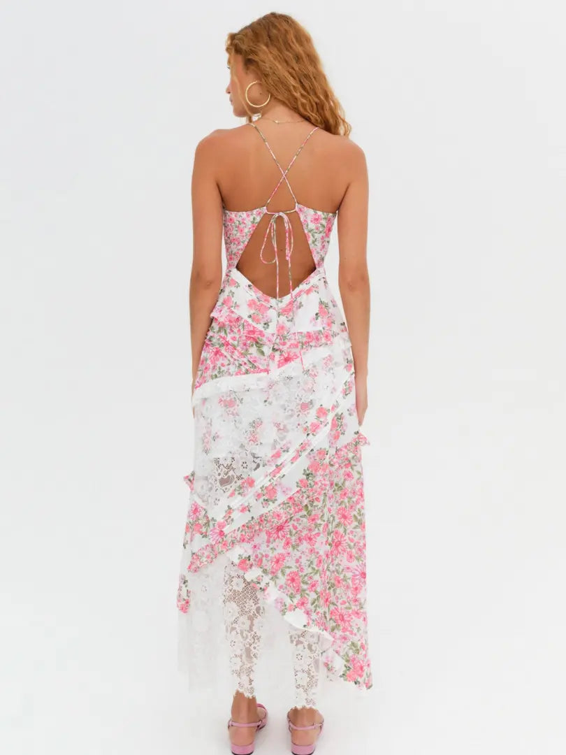 Rosalyn Maxi Dress - Pink
